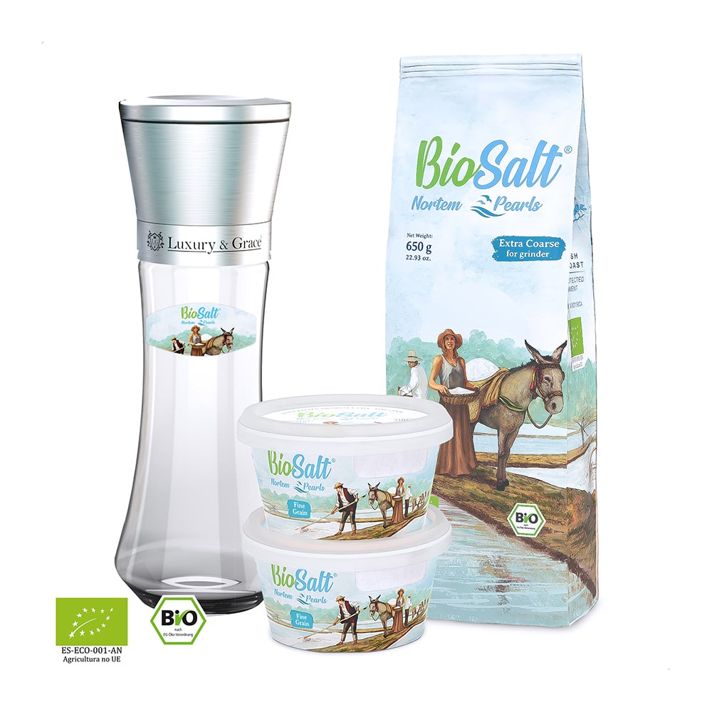 Natives Bio-Meersalz Perlen - BioSalz